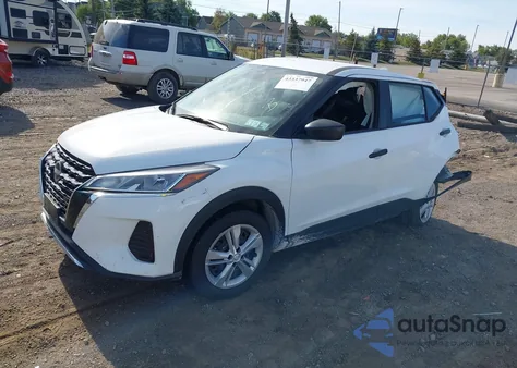 2023 Nissan Kicks S Xtronic Cvt из США, поврежденный, VIN 3N1CP5BV9PL566768